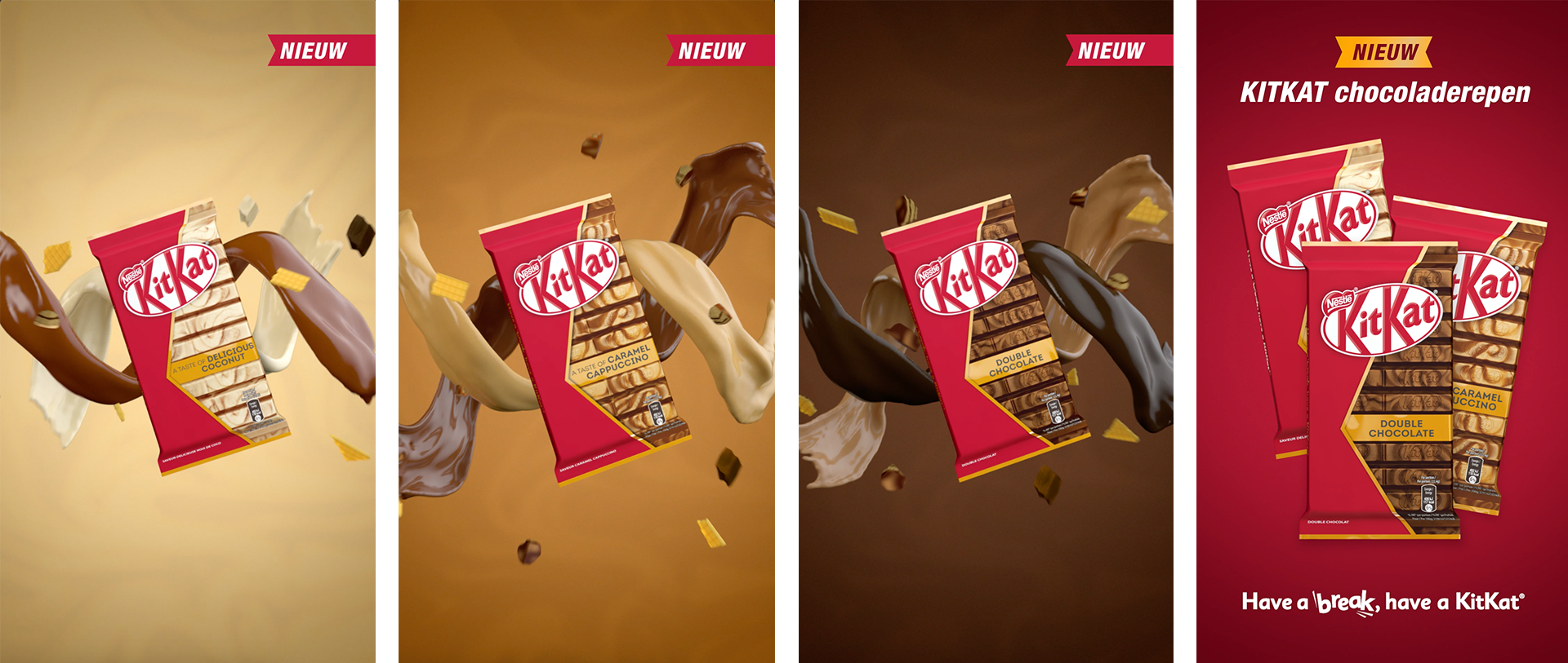 KitKat Chocolate Bars – Iris de Bruin – Art Direction & Design